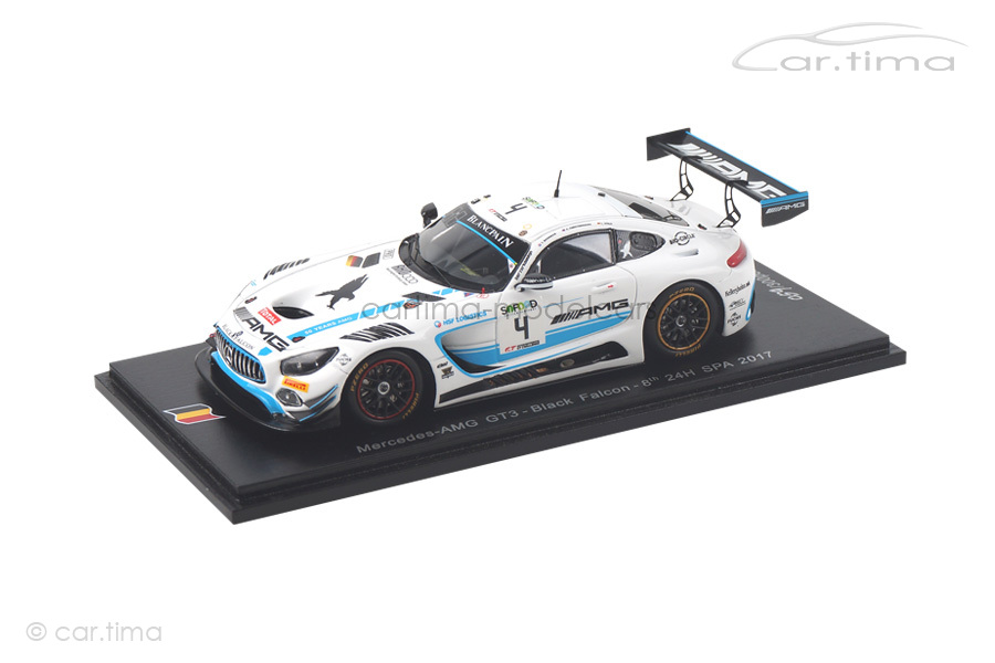 Mercedes-Benz AMG 24h Spa 2017 Stolz/Christodoulou/Buurman Spark 1:43 SB145 Mercedes-Benz AMG 24h Spa 2017 Stolz/Christodoulou/Buurman Spark 1:43 SB145