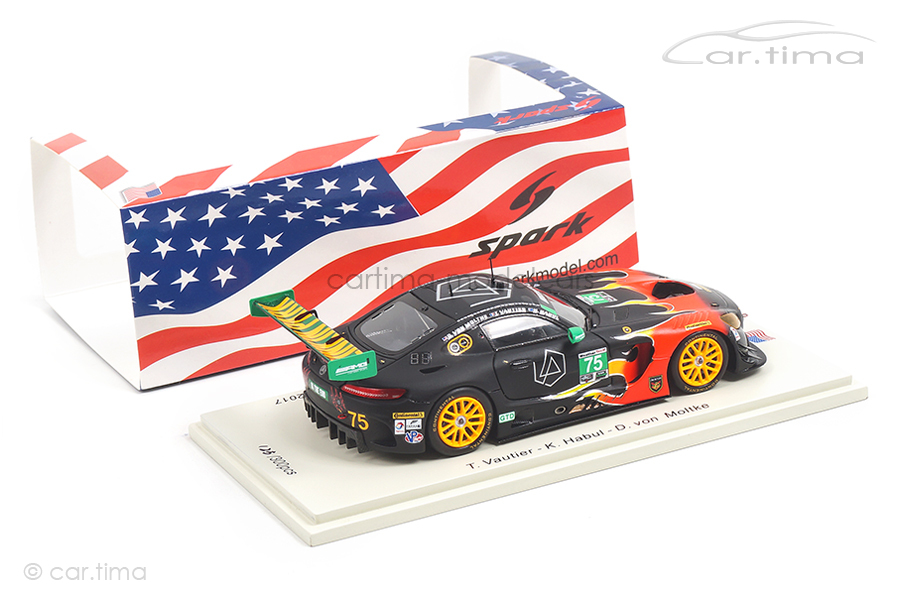 Mercedes-AMG GT3 Petit Le Mans 2017 Habul/von Moltke/Vautier Spark 1:43 US034 Mercedes-AMG GT3 Petit Le Mans 2017 Habul/von Moltke/Vautier Spark 1:43 US034