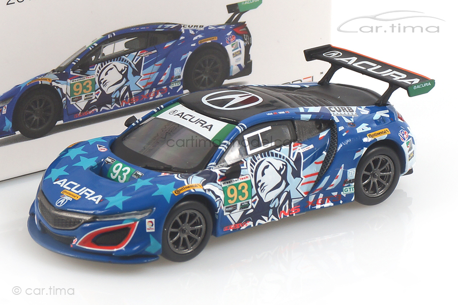 Acura NSX GT3 IMSA Watkins Glen 2017 MINI GT 1:64 MGT00072-L Acura NSX GT3 IMSA Watkins Glen 2017 MINI GT 1:64 MGT00072-L