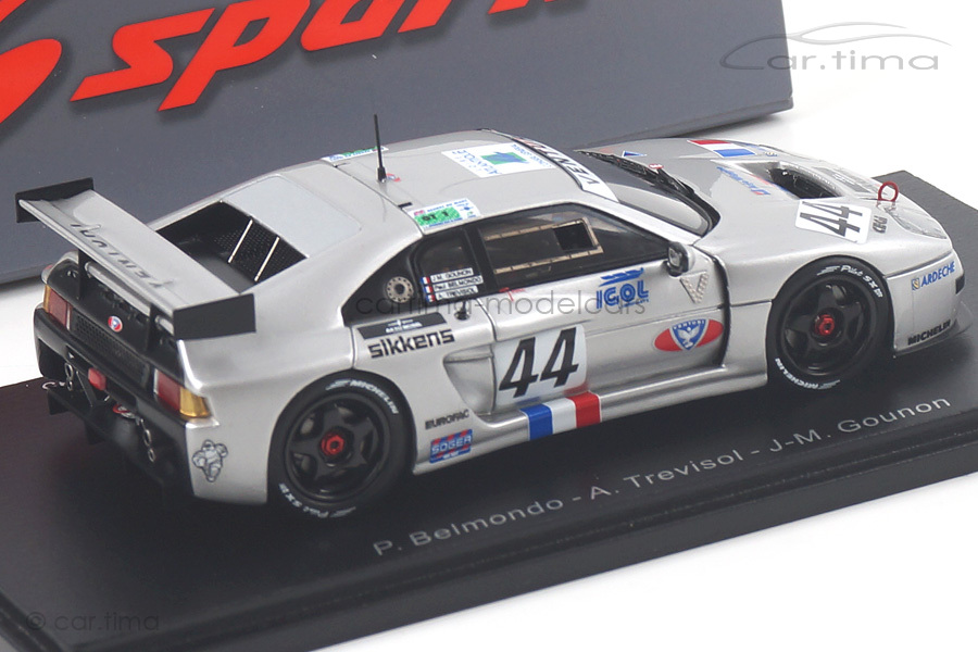 Venturi 600 SLM 24h Le Mans 1995 Belmondo/Gounon/Trevisol Spark 1:43 S2263 Venturi 600 SLM 24h Le Mans 1995 Belmondo/Gounon/Trevisol Spark 1:43 S2263