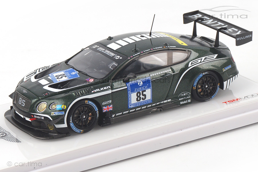 Bentley Continental GT3 24h Nürburgring 2015 Arnold/Meyrick/Kane/Smith TSM 1:43 TSM164301 Bentley Continental GT3 24h Nürburgring 2015 Arnold/Meyrick/Kane/Smith TSM 1:43 TSM164301
