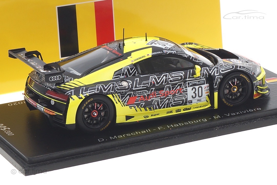 Audi R8 LMS GT3 24h Spa 2020 Habsburg/Marschall/Vaxivière Spark 1:43 SB380