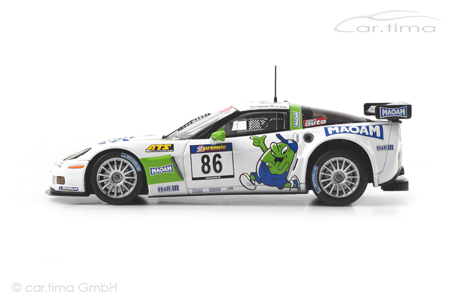 Callaway Corvette Z06R GT3 VLN 2010 Arnold/Hohenadel Minichamps 1:43 437101486