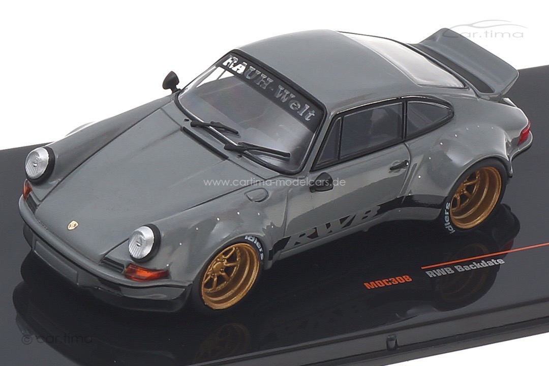 RWB auf Basis Porsche 911 (964) grau IXO 1:43 MOC308