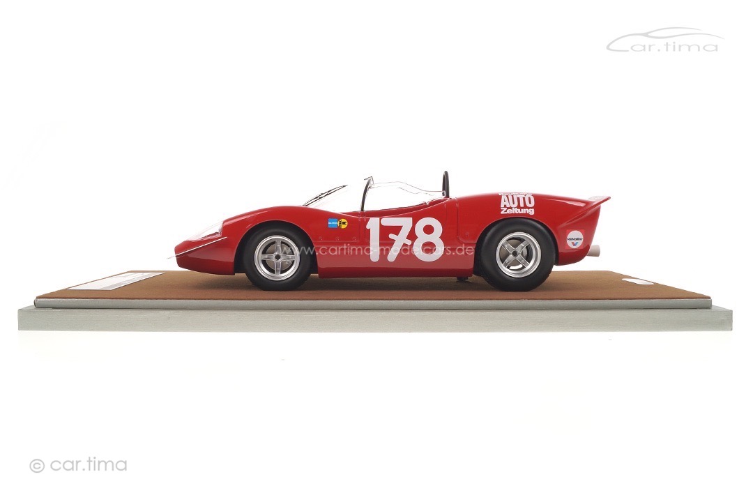 Abarth 2000 S Winner Targa Florio 1969 Bitter/Kelleners Tecnomodel 1:18 TM18-58C Abarth 2000 S Winner Targa Florio 1969 Bitter/Kelleners Tecnomodel 1:18 TM18-58C