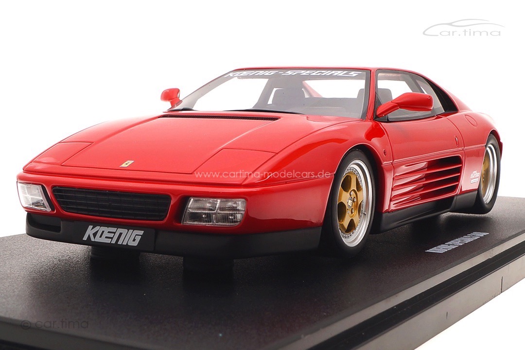 Koenig Special auf Basis Ferrari 348 Rosso Corsa GT Spirit 1:18 GT472 Koenig Special auf Basis Ferrari 348 Rosso Corsa GT Spirit 1:18 GT472