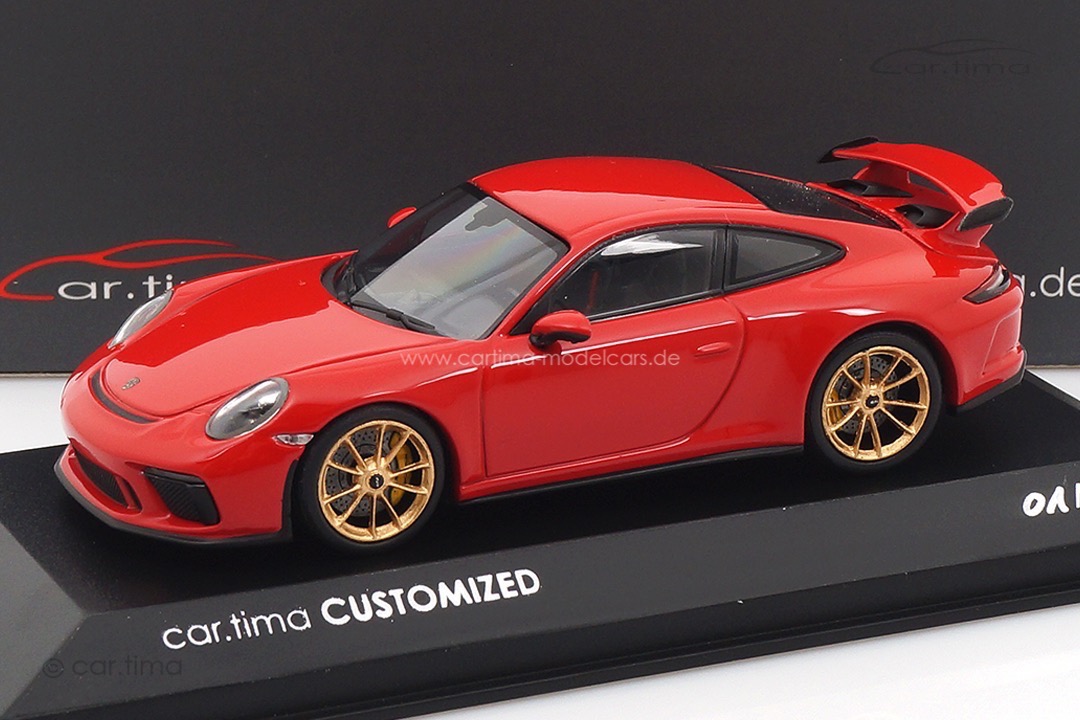 Porsche 911 (991 II) GT3 China Edition Minichamps car.tima CUSTOMIZED 1:43