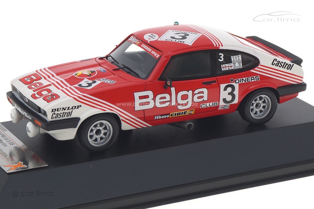 Ford Capri III 3.0S Winner 24h Spa 1980 Martin/Martin Premium X 1:43 PR0009