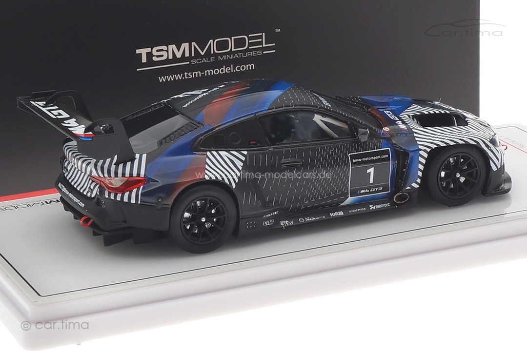 BMW M4 GT3 Test Car Ver.1 TSM 1:43 TSM430576 BMW M4 GT3 Test Car Ver.1 TSM 1:43 TSM430576