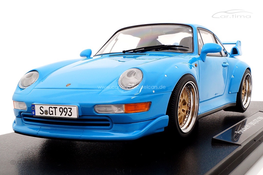 Porsche 911 (993) GT2 Rivierablau BBS KK Scale 1:18 KKDC181423B
