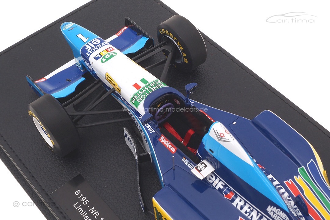 Benetton-Renault B195 World Champion 1995 Michael Schumacher GP Replicas 1:18 GP46A Benetton-Renault B195 World Champion 1995 Michael Schumacher GP Replicas 1:18 GP46A