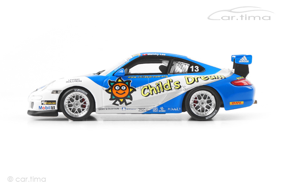 Porsche 911 (997) GT3 Cup Carrera Cup Asia 2007 Lee Minichamps 1:43 400076413 Porsche 911 (997) GT3 Cup Carrera Cup Asia 2007 Lee Minichamps 1:43 400076413