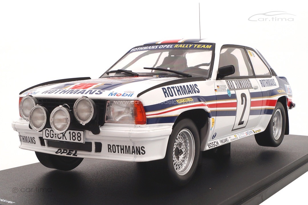 Opel Ascona 400 Winner Rallye Monte Carlo 1982 Röhrl/Geistdörfer Werk83 1:18 W18006101