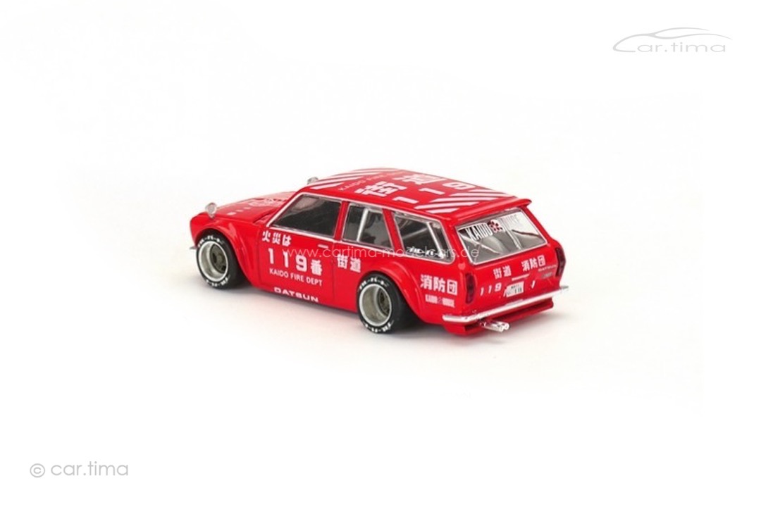 Datsun 510 Wagon Kaido House FIRE V1 MINI GT 1:64 KHMG020