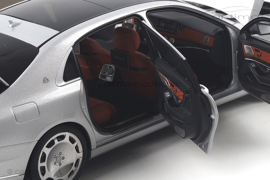 Mercedes-Maybach S-Klasse S600 2015 silber AUTOart 1:18 76292 Mercedes-Maybach S-Klasse S600 2015 silber AUTOart 1:18 76292