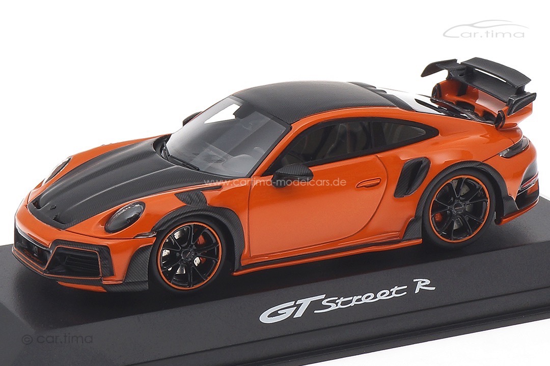 TECHART GTstreet R (Basis 992 Turbo) Gulforange TECHART Collection 1:43 092.992.143.004 TECHART GTstreet R (Basis 992 Turbo) Gulforange TECHART Collection 1:43 092.992.143.004