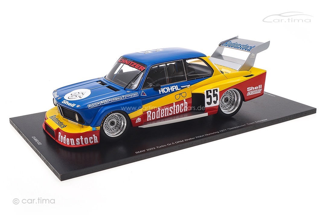 BMW 2002 Turbo Schnitzer DRM Norisring 1977 Walter Röhrl Spark 1:18 CA-MAD-003 BMW 2002 Turbo Schnitzer DRM Norisring 1977 Walter Röhrl Spark 1:18 CA-MAD-003