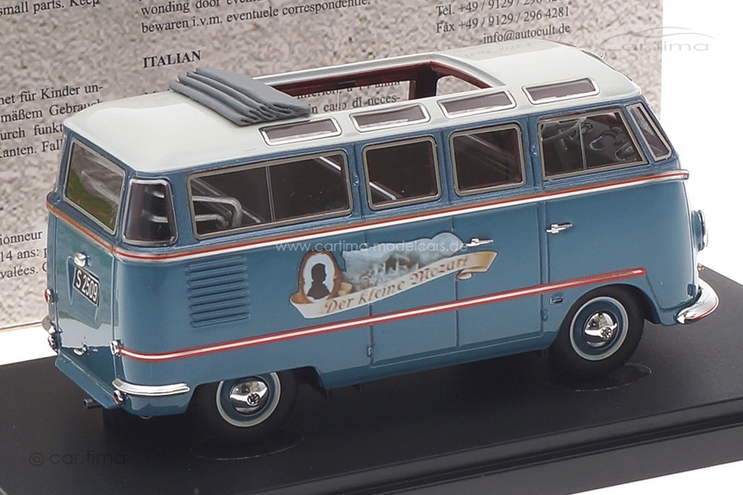 Kohlruss T1 Samba "Der kleine Mozart" autocult 1:43 08020 Kohlruss T1 Samba "Der kleine Mozart" autocult 1:43 08020