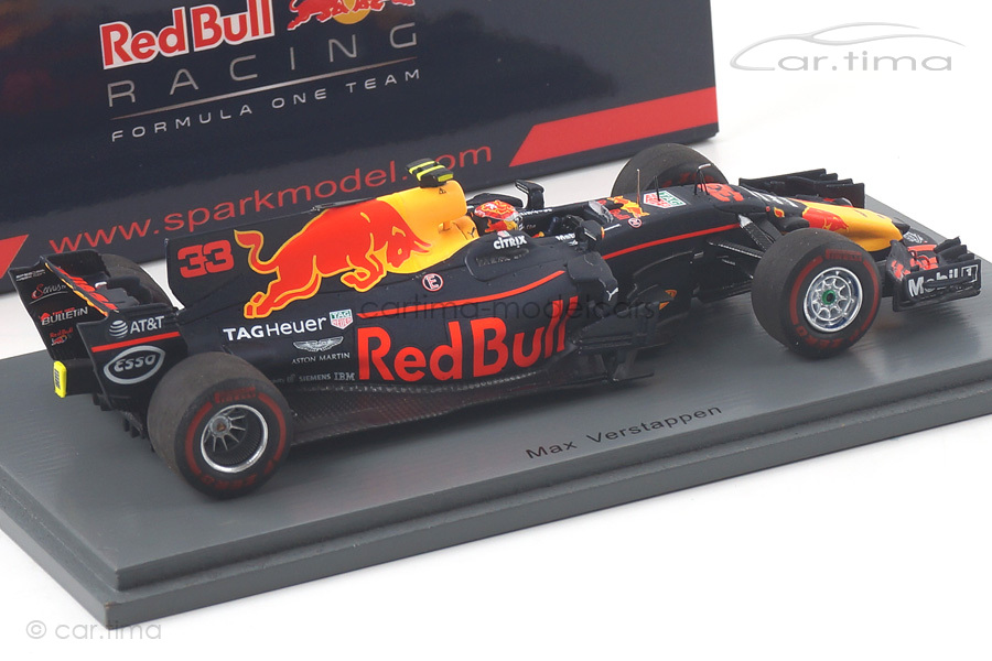 Red Bull Racing RB13 Winner GP Malaysia 2017 Max Verstappen Spark 1:43 S5050