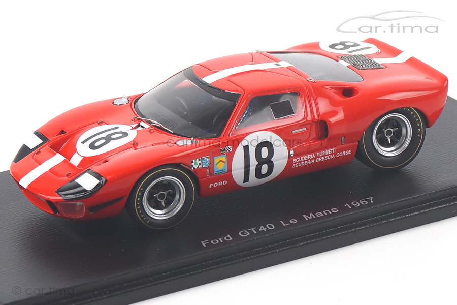 Ford GT40 24h Le Mans 1967 Casoni/Maglioli Spark 1:43 S5178