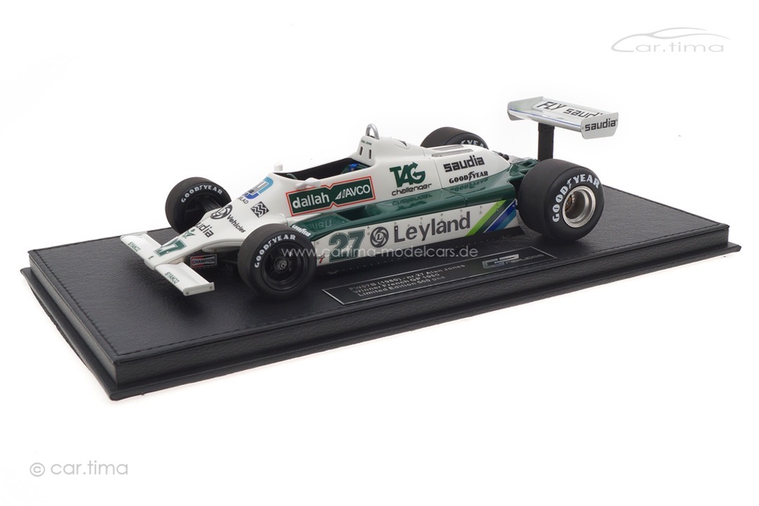 Williams FW07B GP Frankreich World Champion 1980 Alan Jones GP Replicas 1:18 GP133A Williams FW07B GP Frankreich World Champion 1980 Alan Jones GP Replicas 1:18 GP133A