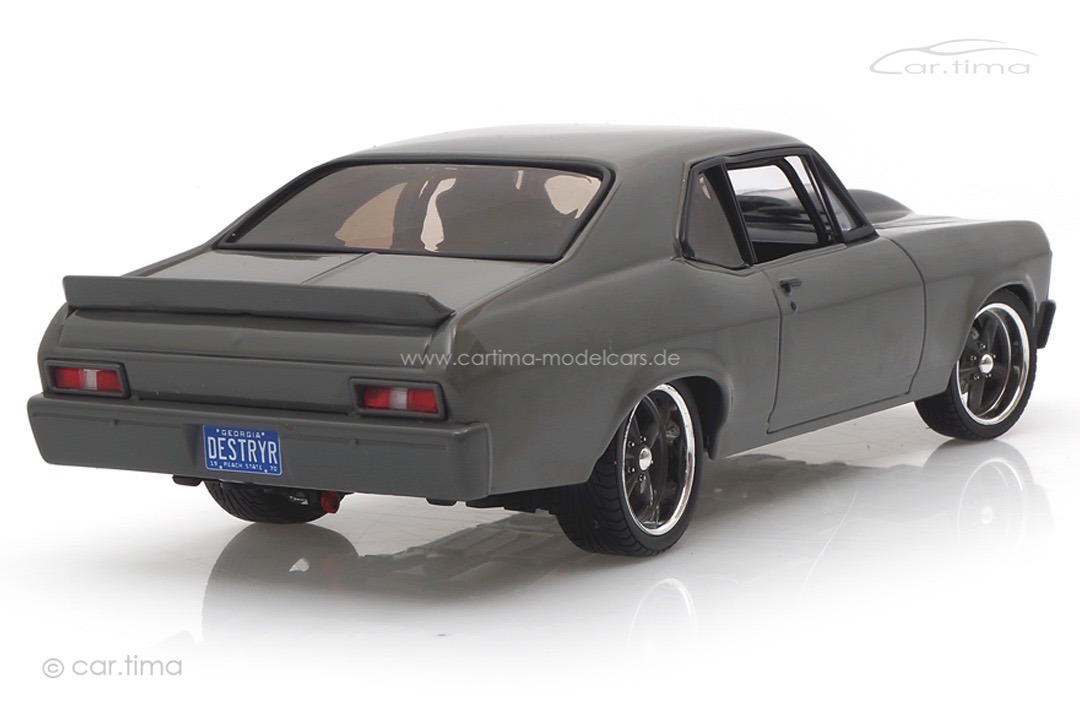 Chevrolet Nova Destroyer Coupe 1970 grau GMP 1:18 18957 Chevrolet Nova Destroyer Coupe 1970 grau GMP 1:18 18957
