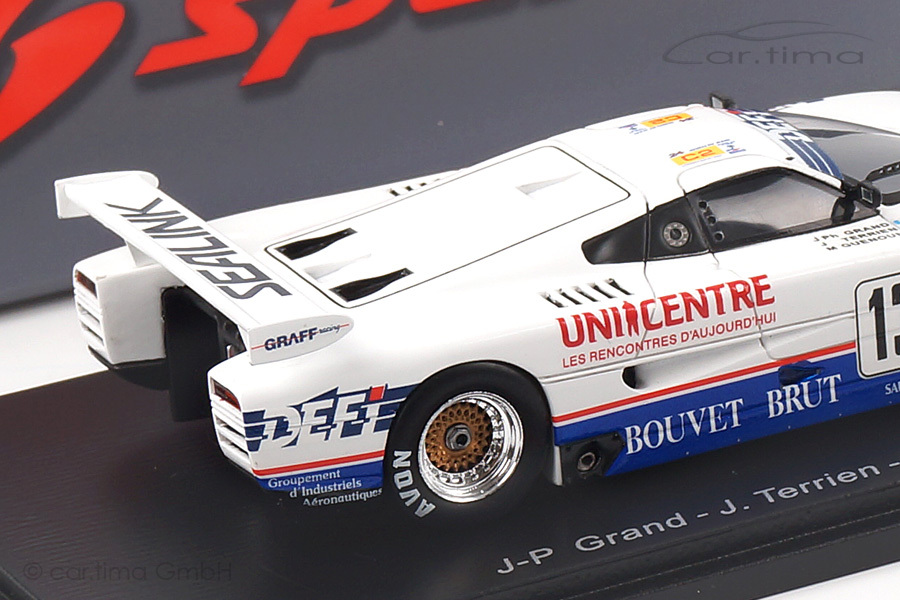 Spice SE 87C 24h Le Mans 1988 Grand/Guenoun/Terrien Spark 1:43 S3587 Spice SE 87C 24h Le Mans 1988 Grand/Guenoun/Terrien Spark 1:43 S3587