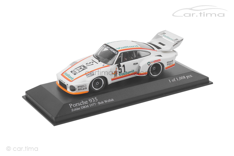 Porsche 935 DRM Zolder 1977 Bob Wollek Minichamps 1:43 400776351