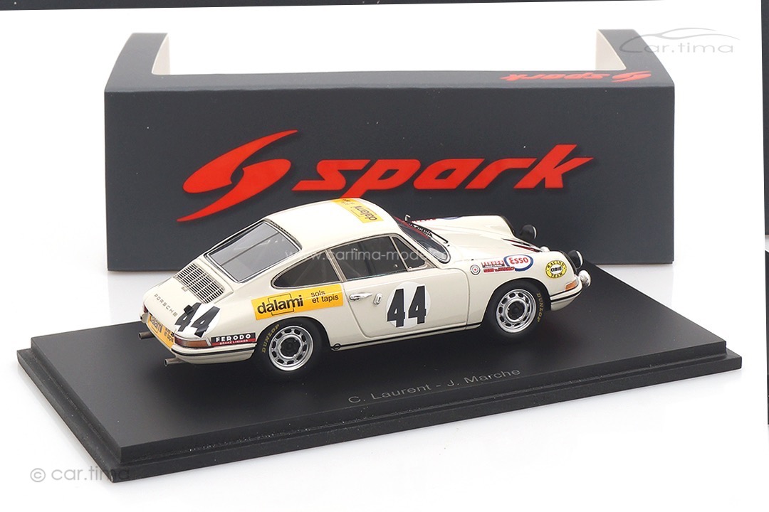 Porsche 911 T 24h Le Mans 1969 Marche/Laurent Spark 1:43 S9744