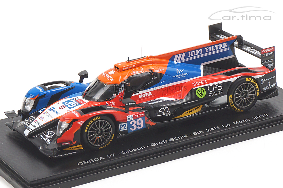 Oreca 07-Gibson 24h Le Mans 2018 Capillaire/Hirschi/Gommendy Spark 1:43 S7024 Oreca 07-Gibson 24h Le Mans 2018 Capillaire/Hirschi/Gommendy Spark 1:43 S7024