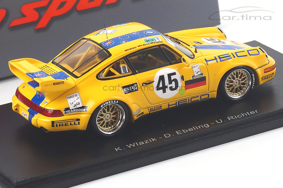 Porsche 911 (964) Carrera RSR 24h Le Mans 1994 Ebeling/Richter/Wlazik Spark 1:43 S5511