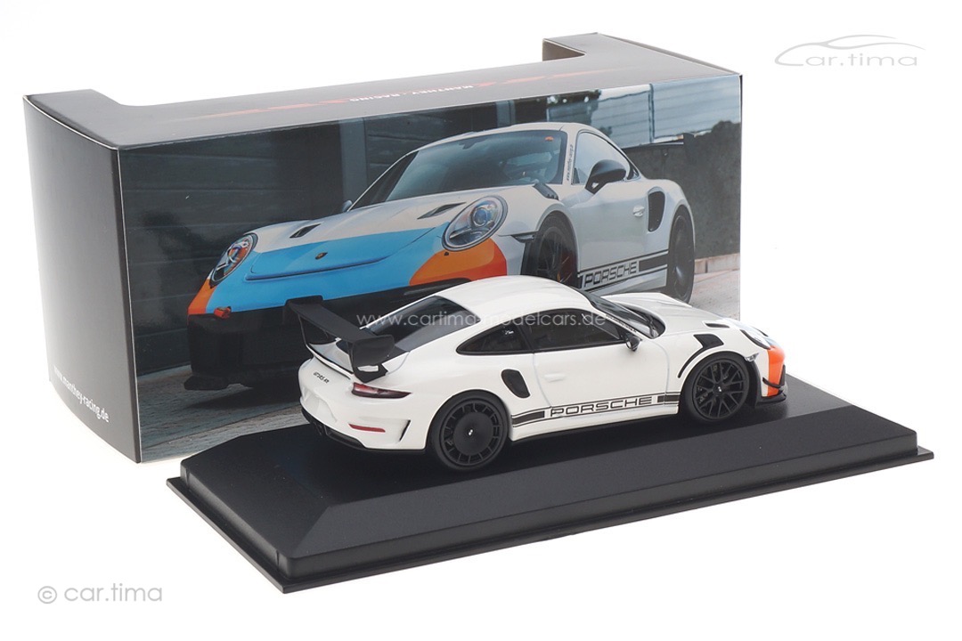 Porsche 911 (991 II) GT3 RS MR Manthey Racing weiß 1:43 Minichamps MR-911-GT3RS-4306