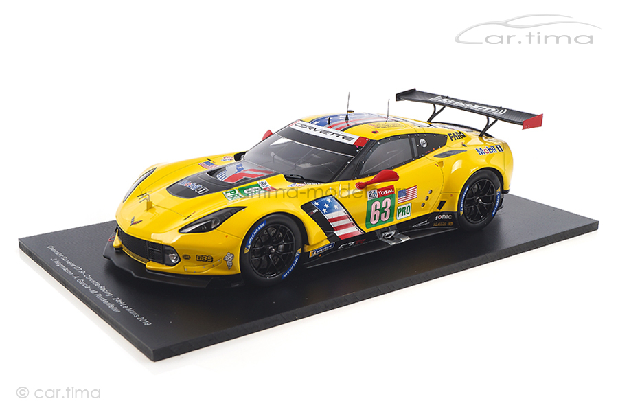 Chevrolet Corvette C7.R 24h Le Mans 2019 Garcia/Magnussen/Rockenfeller Spark 1:18 18S433