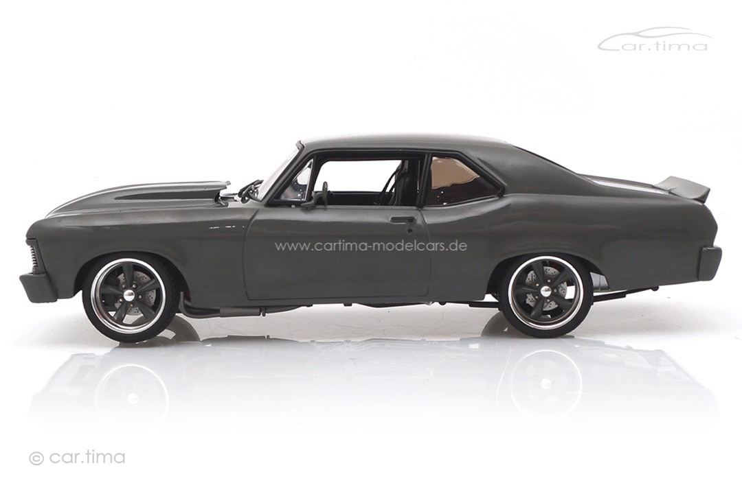 Chevrolet Nova Destroyer Coupe 1970 grau GMP 1:18 18957 Chevrolet Nova Destroyer Coupe 1970 grau GMP 1:18 18957