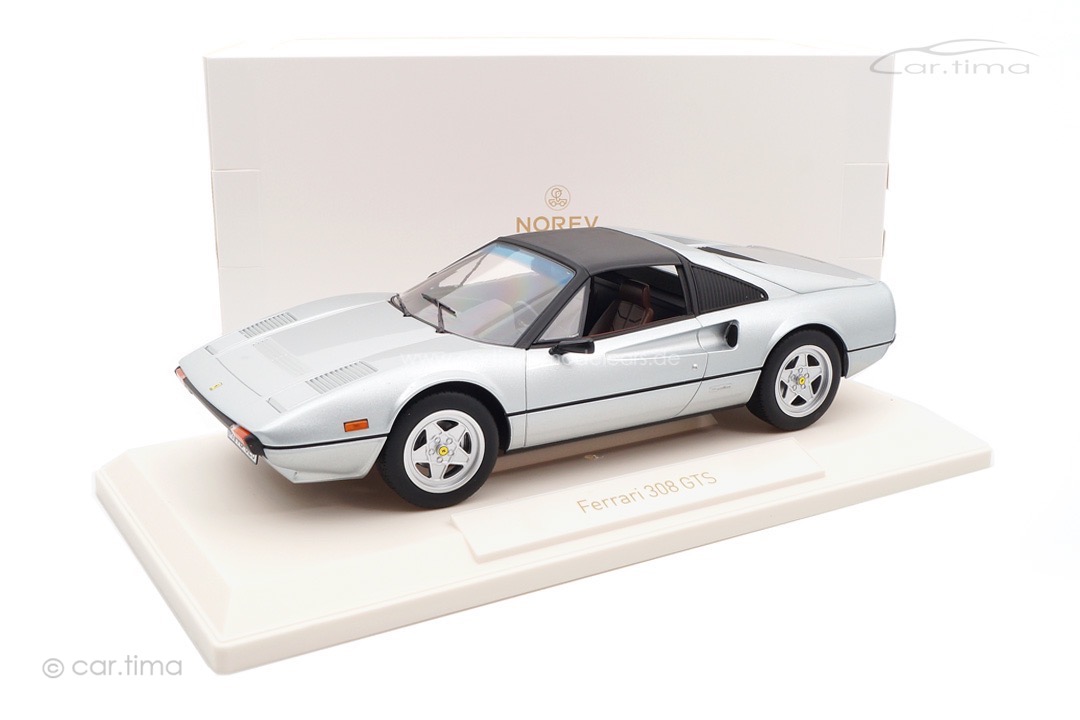 Ferrari 308 GTS silber Norev 1:18 187934