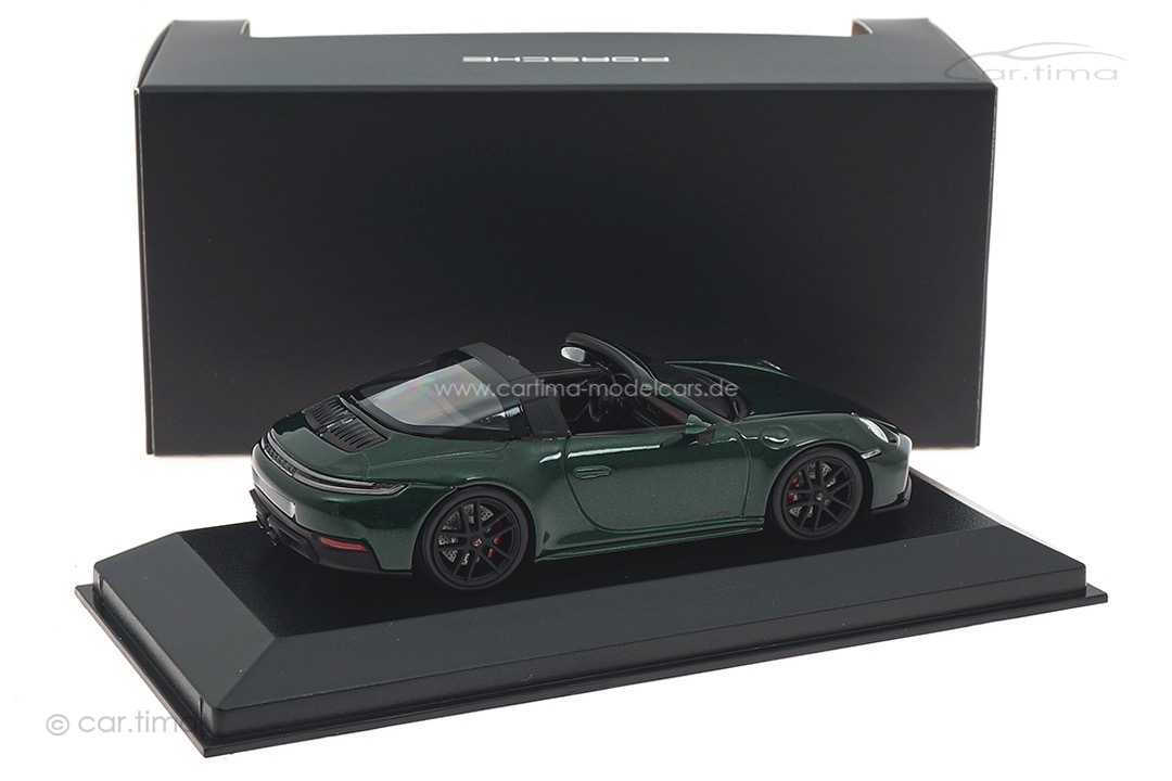 Porsche 911 (992.2) Carrera 4 GTS Targa Jetgrünmet. Minichamps 1:43 WAP0201080STRG