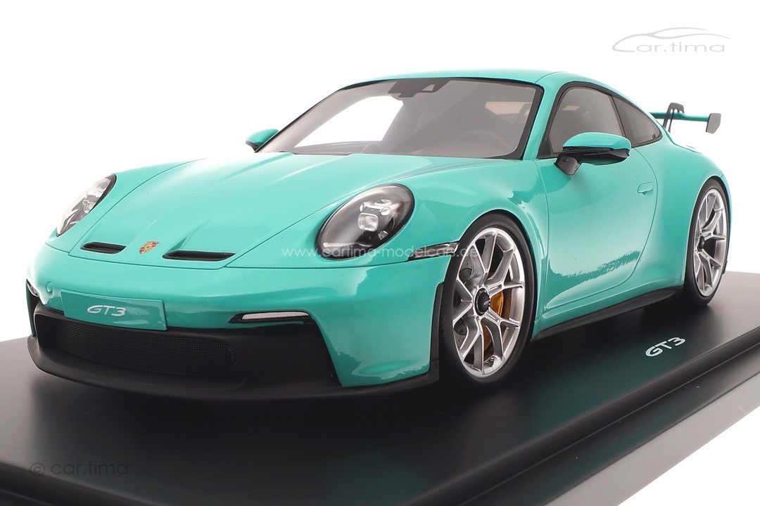 Porsche 911 (992) GT3 Mintgrün Spark 1:18 WAP0211520NGTM