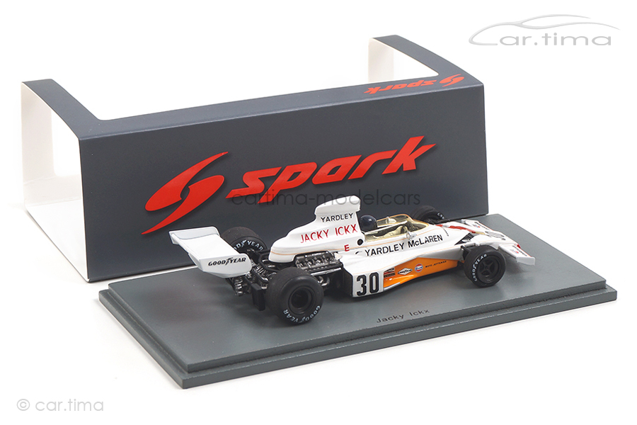 McLaren M23 German GP 1973 Jacky Ickx Spark 1:43 S7145 McLaren M23 German GP 1973 Jacky Ickx Spark 1:43 S7145