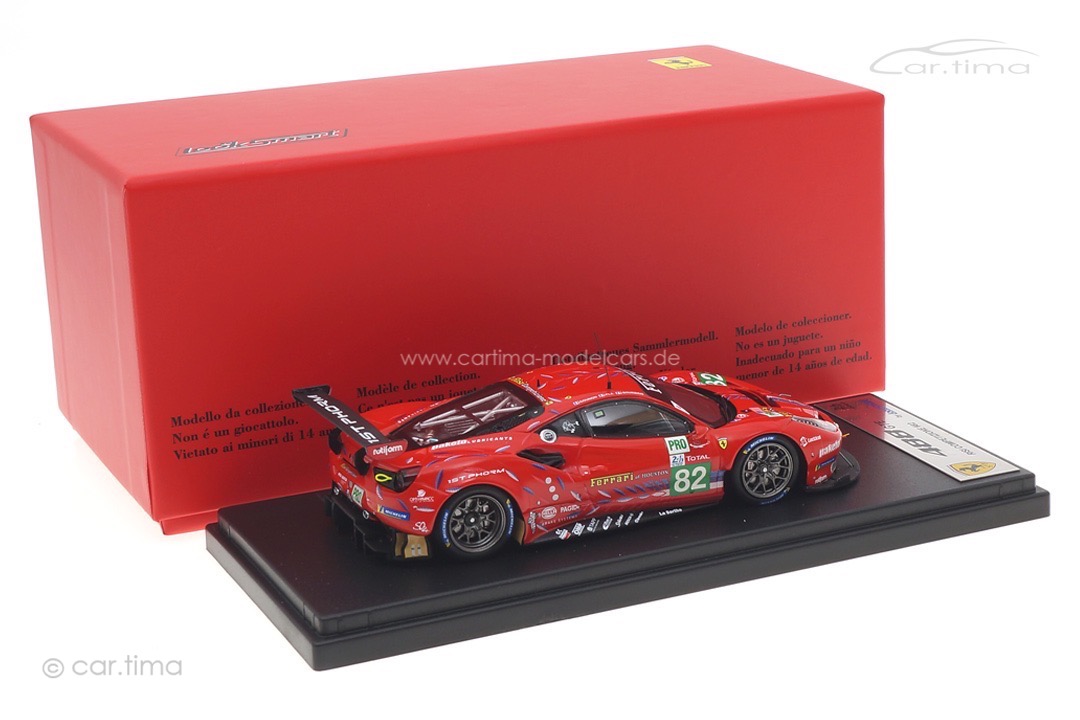 Ferrari 488 GTE Evo 24h Le Mans 2020 Bourdais/Gounon/Pla Looksmart 1:43 LSLM105 Ferrari 488 GTE Evo 24h Le Mans 2020 Bourdais/Gounon/Pla Looksmart 1:43 LSLM105