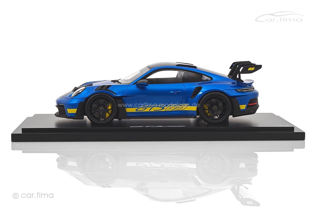 Porsche 911 (992) GT3 RS Sonderwunsch Saphirblau Spark 1:18 MAP05870024
