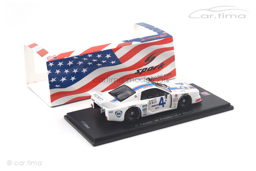 Lancia Beta Montecarlo 24h Daytona 1980 Facetti/Finotto/Ricci Spark 1:43 US017 Lancia Beta Montecarlo 24h Daytona 1980 Facetti/Finotto/Ricci Spark 1:43 US017
