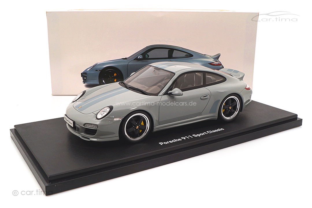 Porsche 911 (997 II) Sport Classic Sportclassicgrey GT Spirit 1:18 MAP02170024