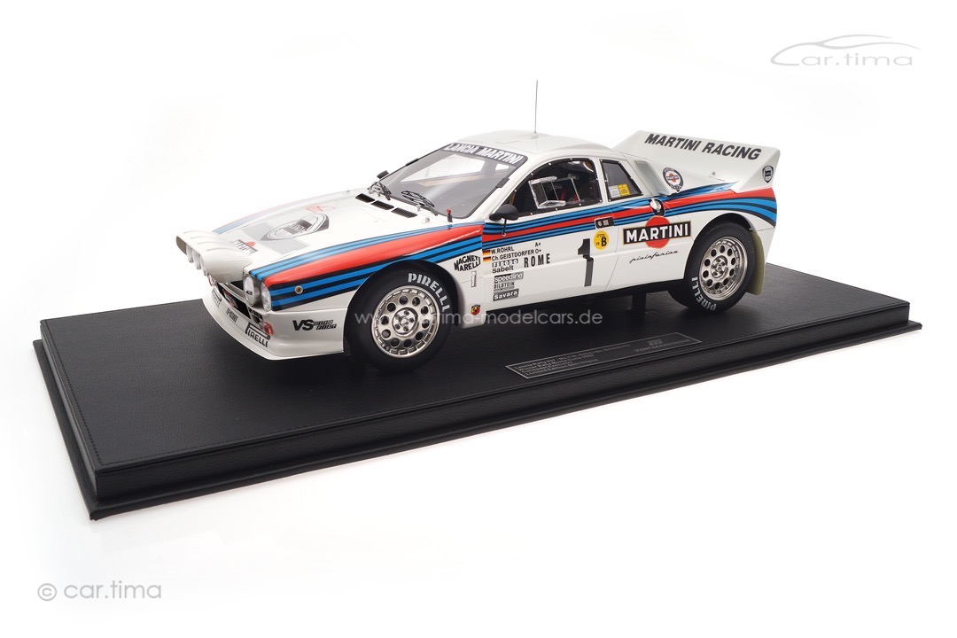 Lancia 037 Winner Rallye Monte Carlo 1983 Röhrl/Geistdörfer Top Marques 1:12 TMR12-08AN Lancia 037 Winner Rallye Monte Carlo 1983 Röhrl/Geistdörfer Top Marques 1:12 TMR12-08AN