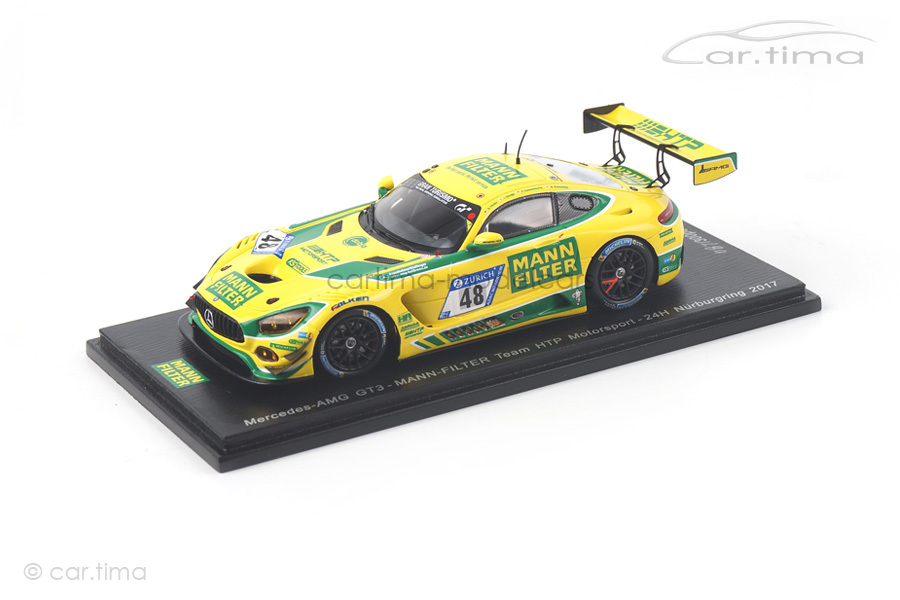 Mercedes-AMG GT3 24h Nürburgring 2017 Assenheimer/Heyer/Schneider Spark 1:43 SG317