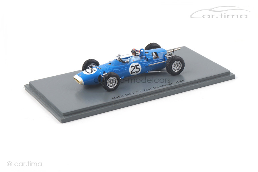 Matra MS1 Test Goodwood 1966 Jackie Stewart Spark 1:43 S5412 Matra MS1 Test Goodwood 1966 Jackie Stewart Spark 1:43 S5412