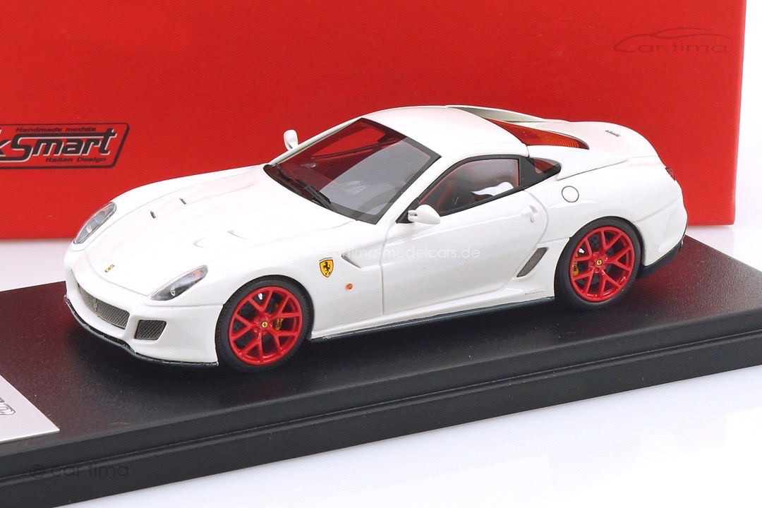 Ferrari 599 GTO 2010 bianco avus car.tima EXCLUSIVE LookSmart 1:43 LS369