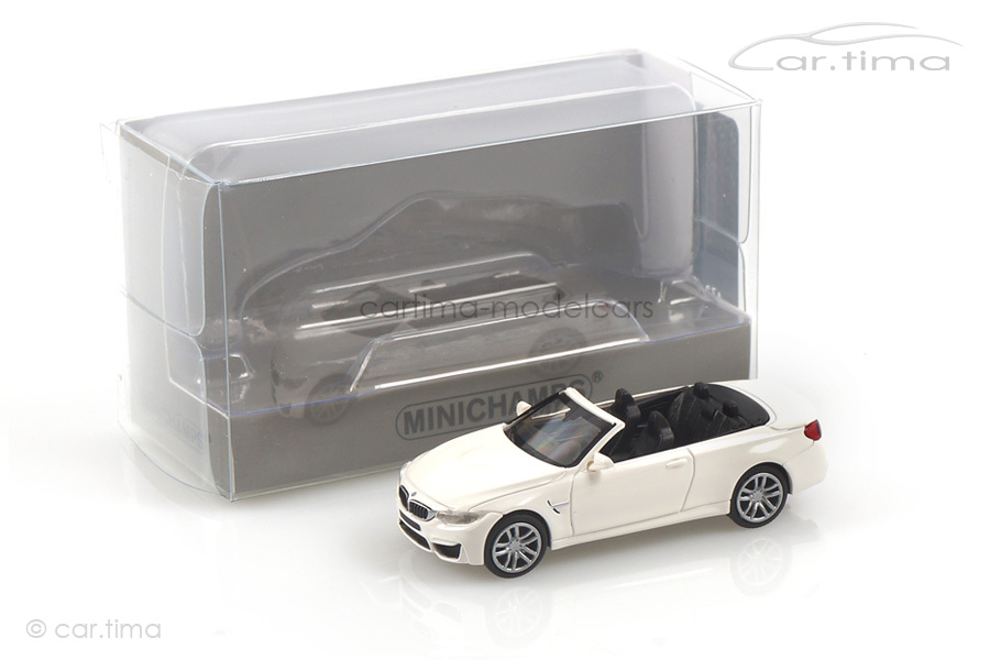 BMW M4 Cabriolet 2015 weiß Minichamps 1:87 870027231