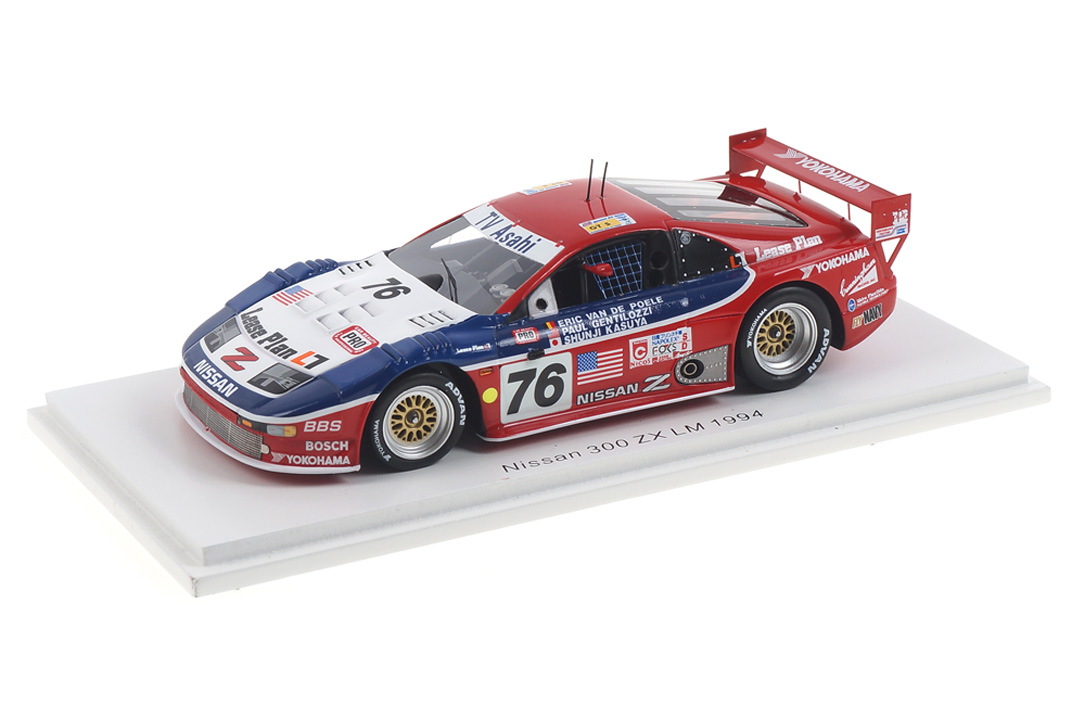 Nissan 300 ZX 24h Le Mans 1994 Gentilozzi/Kasuya/van de Poele Spark 1:43 S7741 Nissan 300 ZX 24h Le Mans 1994 Gentilozzi/Kasuya/van de Poele Spark 1:43 S7741