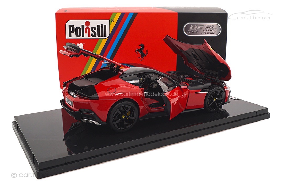 Ferrari 12Cilindri Rosso Corsa Polistil 1:18 18FE02010-HC