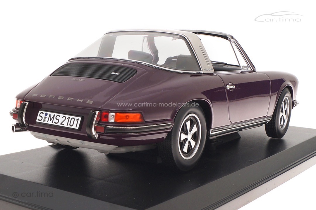 Porsche 911 Targa 1971 Aubergine Norev 1:18 187644 Porsche 911 Targa 1971 Aubergine Norev 1:18 187644